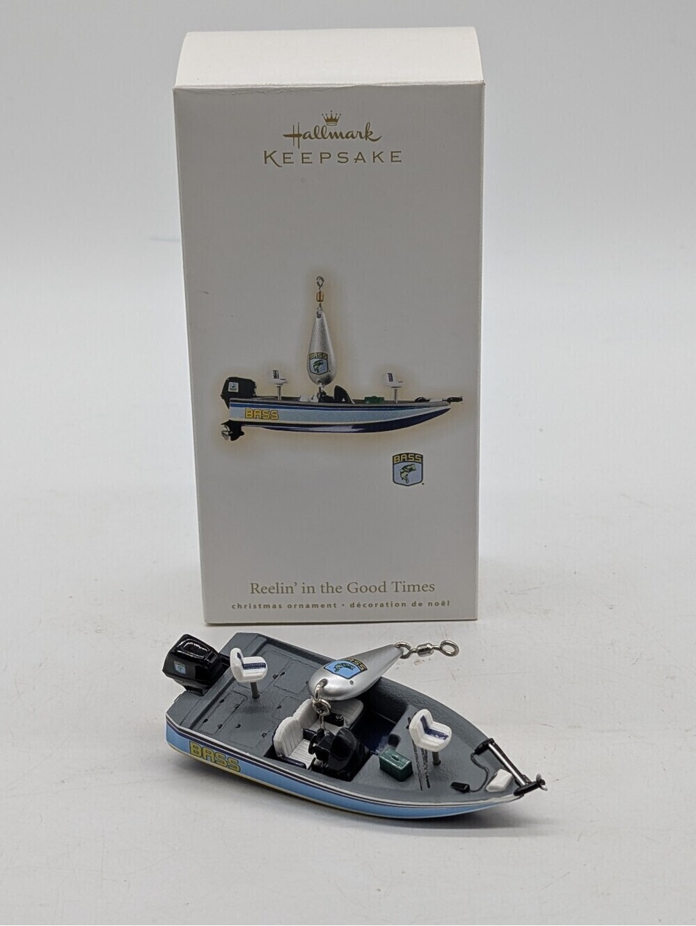 Title: 2009 Hallmark Keepsake Ornament: Reelin' in the Good Times Bass Boat